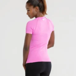 WOMEN'S BEST SPORTBEKLEIDUNG Power Seamless T-Shirt | Phlox Pink