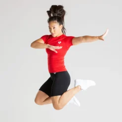 WOMEN'S BEST Power Seamless T-Shirt | Red