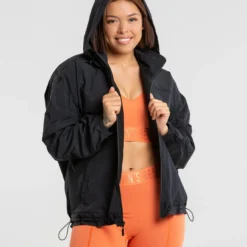 WOMEN'S BEST Hold Windbreaker | Black SPORTBEKLEIDUNG