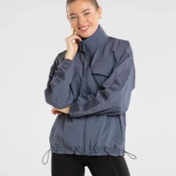 WOMEN'S BEST Hold Windbreaker | Space Grey SPORTBEKLEIDUNG