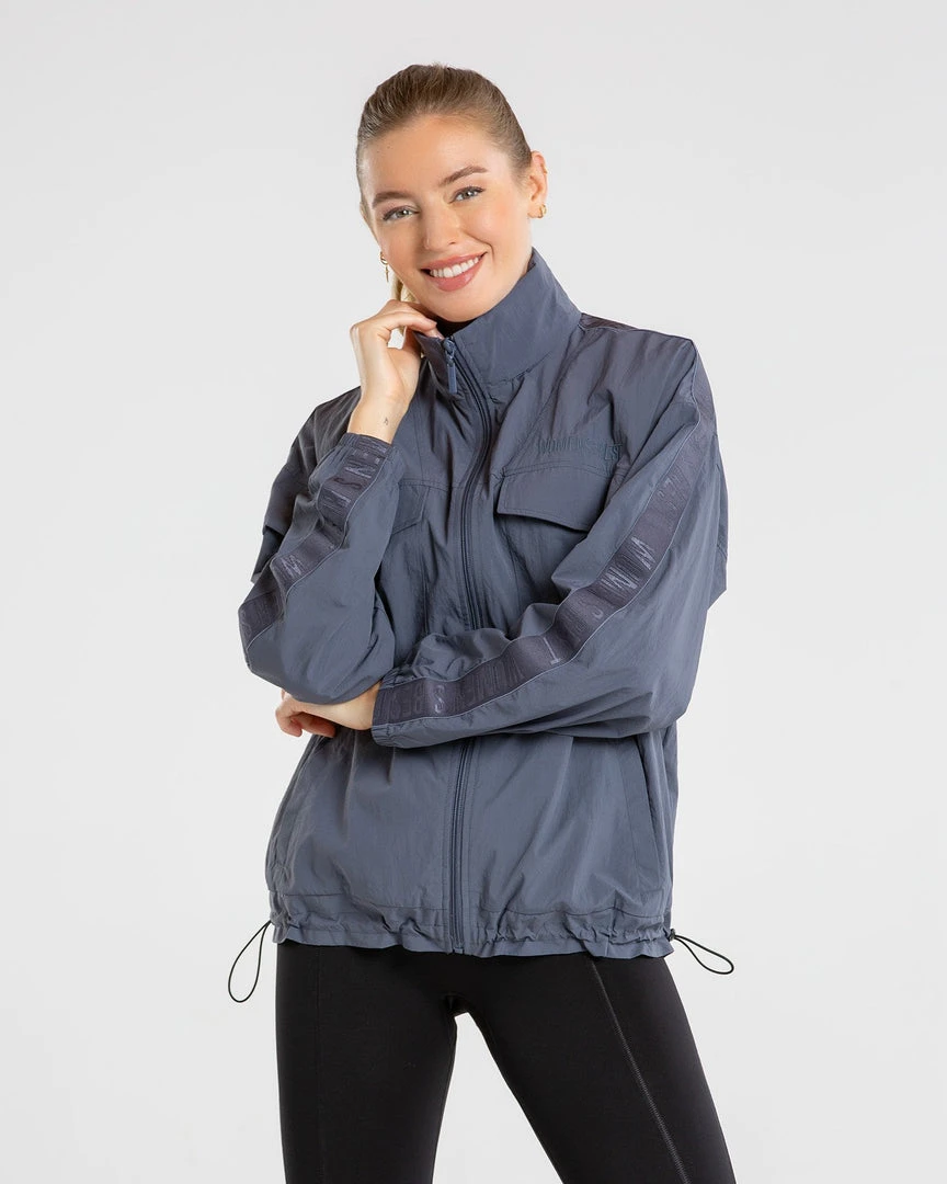 WOMEN'S BEST Hold Windbreaker | Space Grey SPORTBEKLEIDUNG