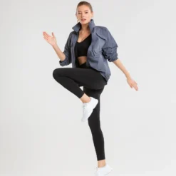 WOMEN'S BEST Hold Windbreaker | Space Grey SPORTBEKLEIDUNG