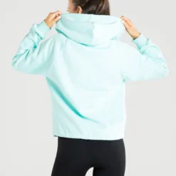 WOMEN'S BEST Power Zip Jacket | Bleached Aqua SPORTBEKLEIDUNG