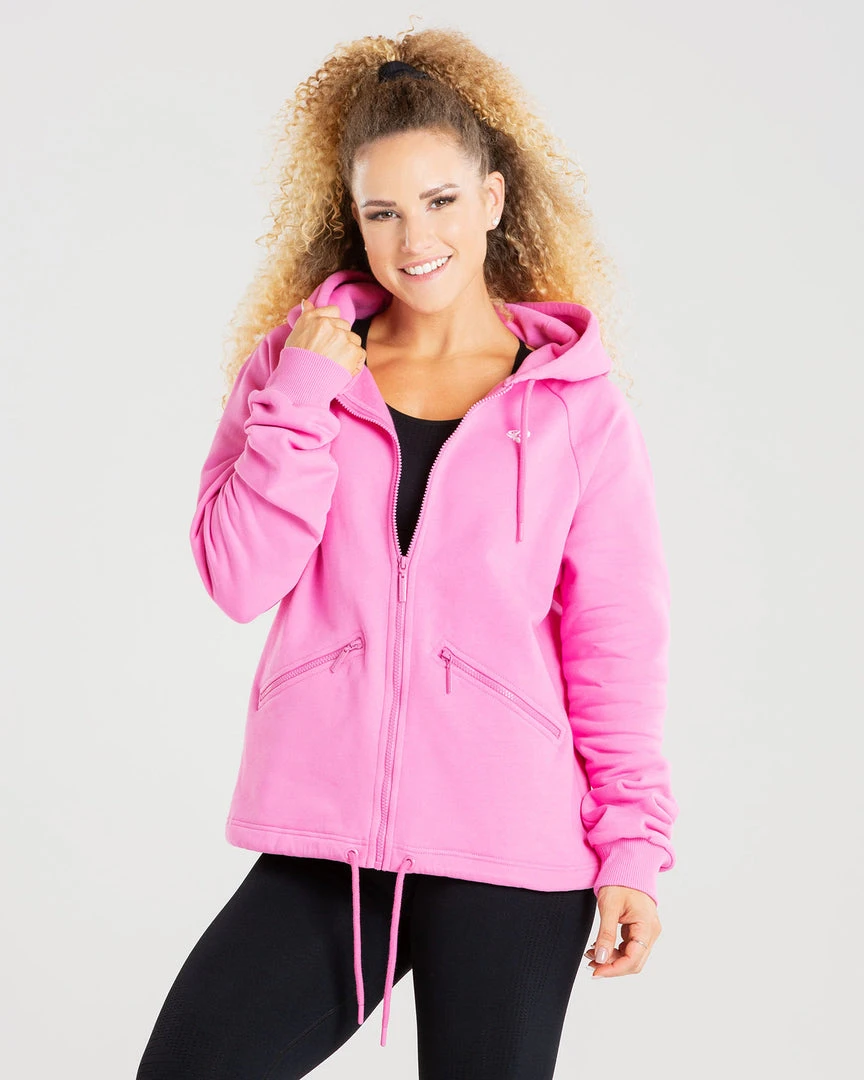 WOMEN'S BEST SPORTBEKLEIDUNG Power Zip Jacket | Phlox Pink