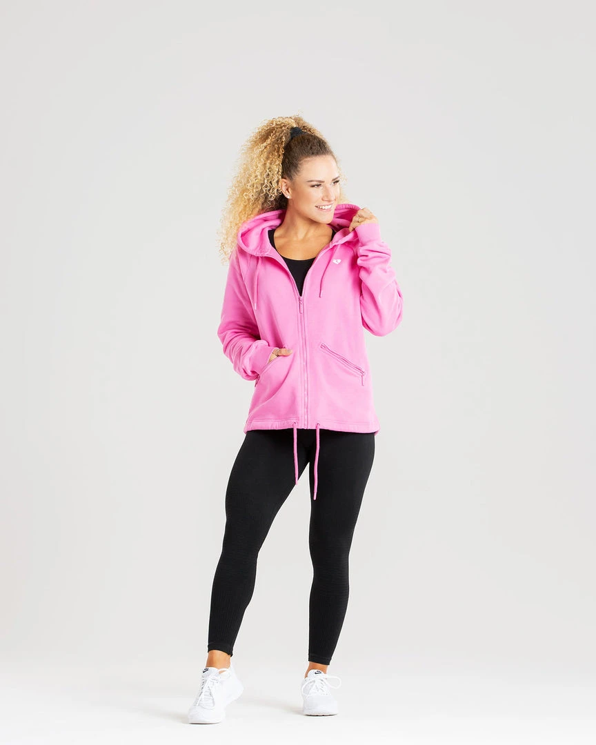 WOMEN'S BEST SPORTBEKLEIDUNG Power Zip Jacket | Phlox Pink