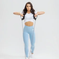 WOMEN'S BEST Resistance Tubes - Medium | Charcoal SPORTBEKLEIDUNG