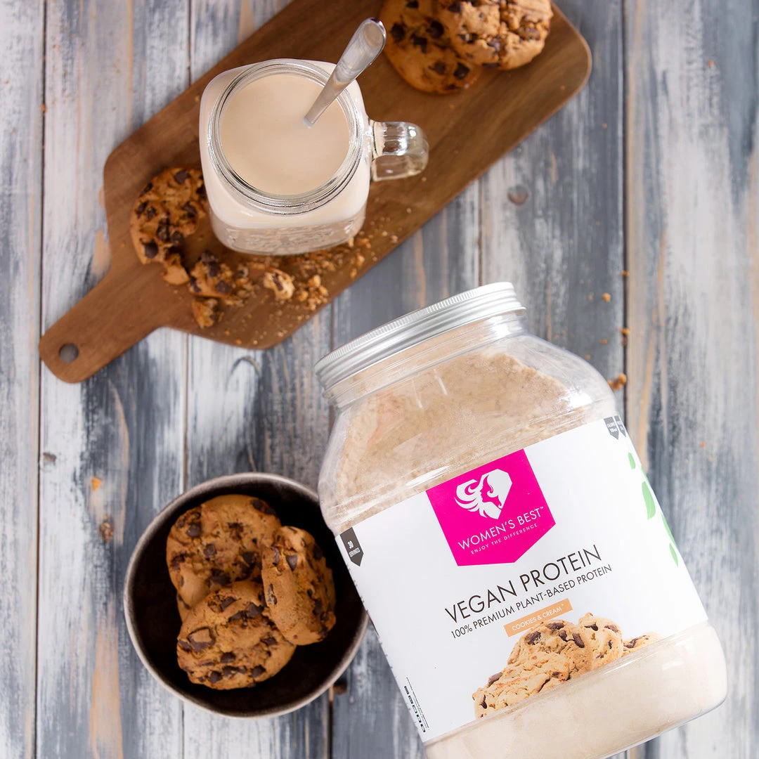 WOMEN'S BEST Vegan Protein + Shaker NUTRITION